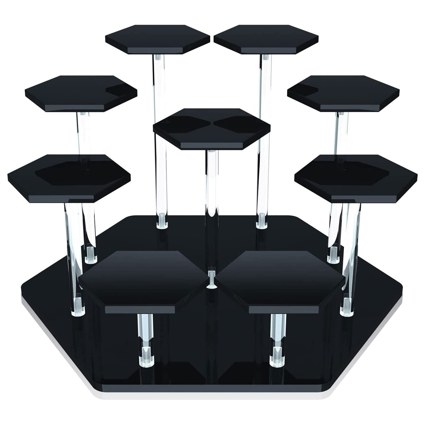 Cupcake Stand Tier - Акриловый выставочный стенд 8/9 уровня для