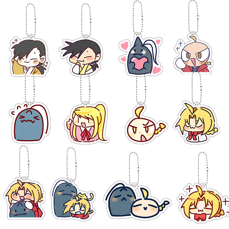 Supply Event - Акриловый брелок FULLMETAL ALCHEMIST Kawaii с