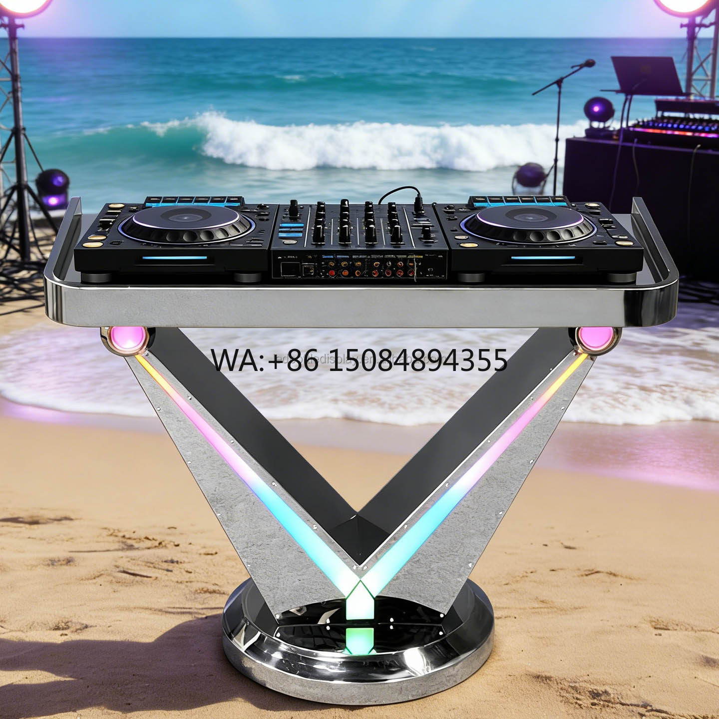 Event Party Dj - Мобильная консоль LiqVis для диджея: современный