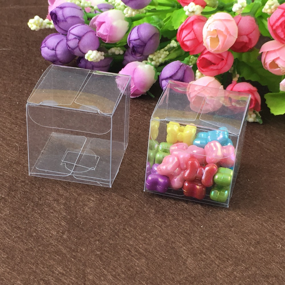 50 шт 9*9*9 см прозрачные плас – обзор и цена Event Party Box
