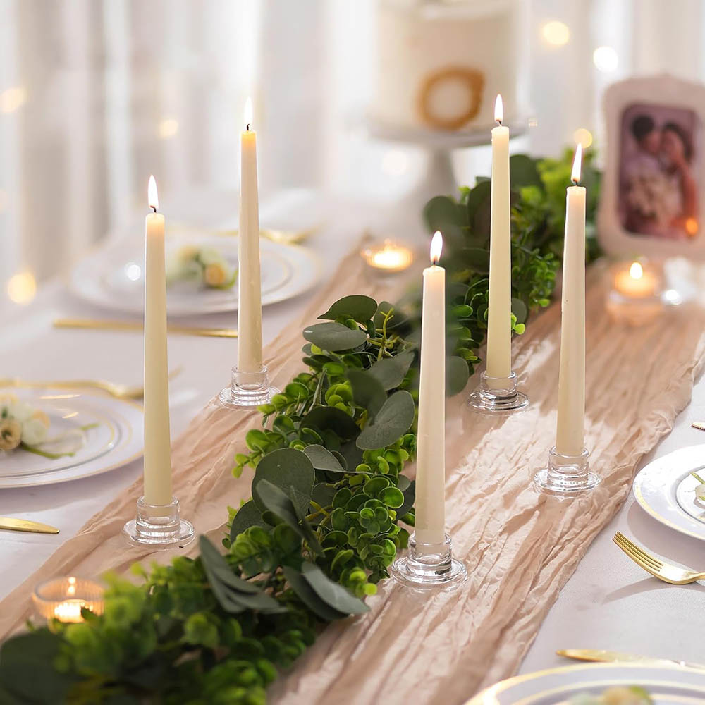 Подсвечники прозрачные коротки – обзор и цена Centerpiece Stick