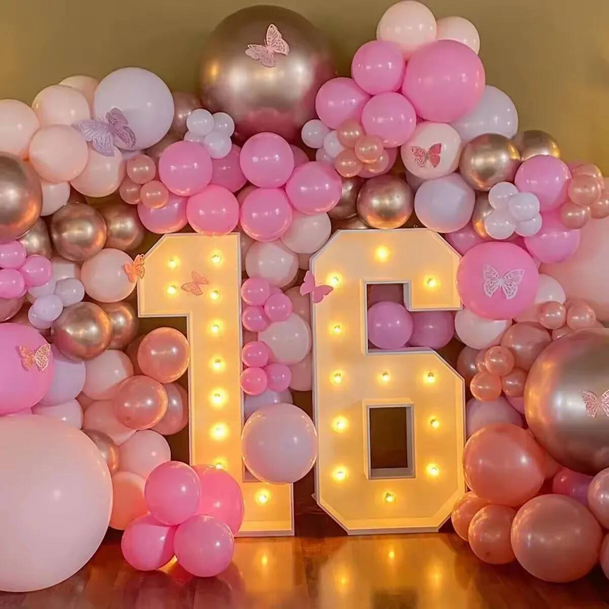 Гигантская светодиодная цифра  – обзор и цена Led Balloon Light
