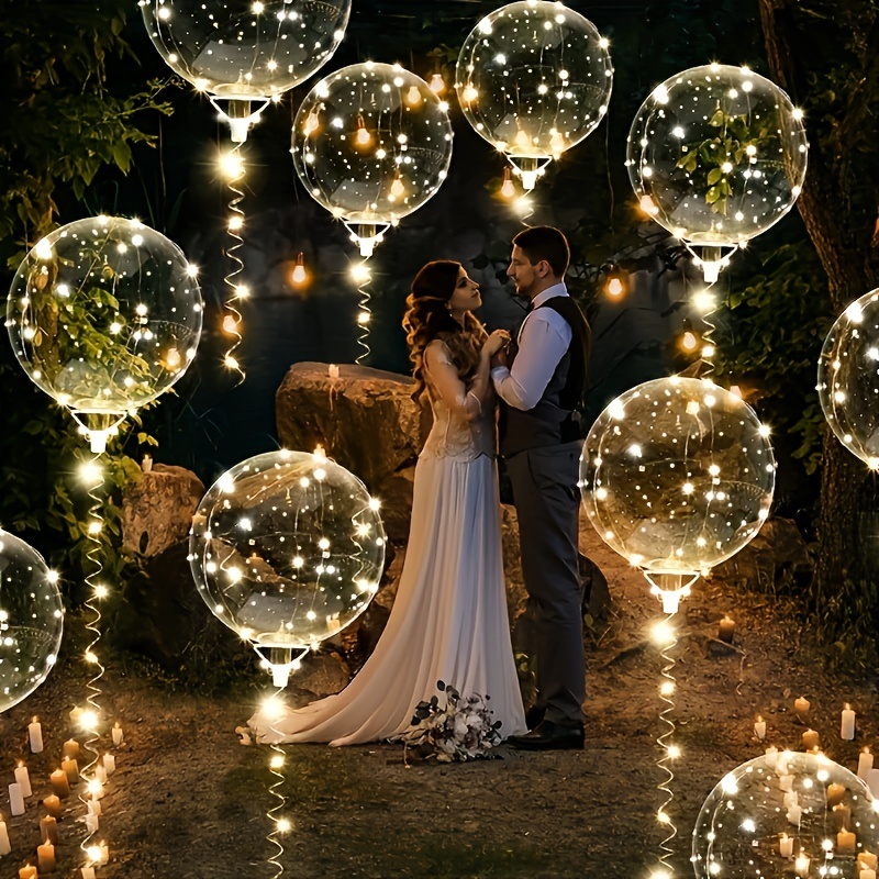 Набор из 20 шаров Бобо со свет – обзор и цена Led Balloon Light