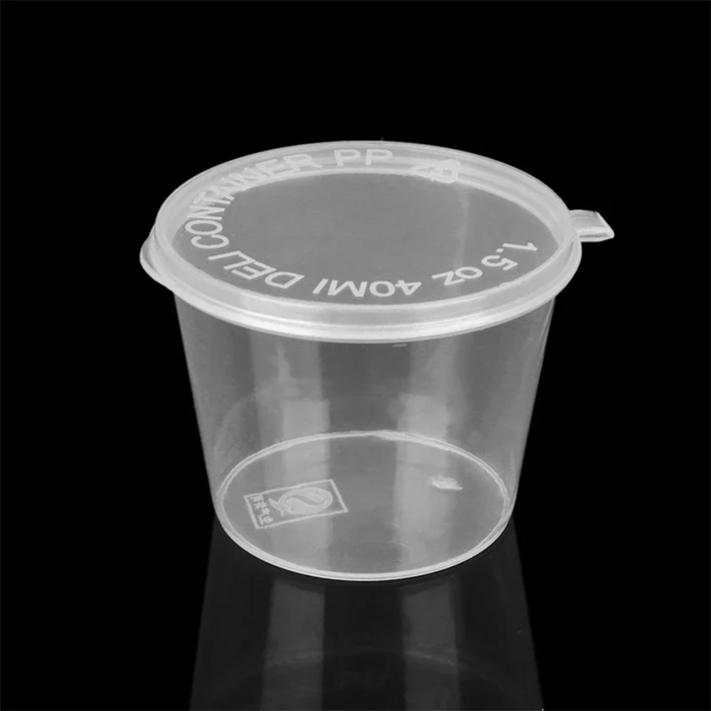 50 шт. пластиковых баночек для – обзор и цена Plastic Cup 50Pcs
