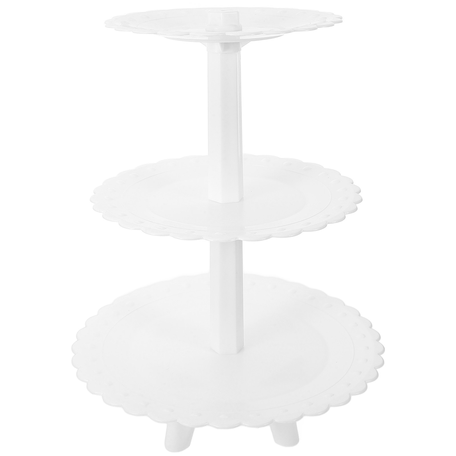 Трехъярусная пластиковая подст – обзор и цена Cupcake Stand Tier