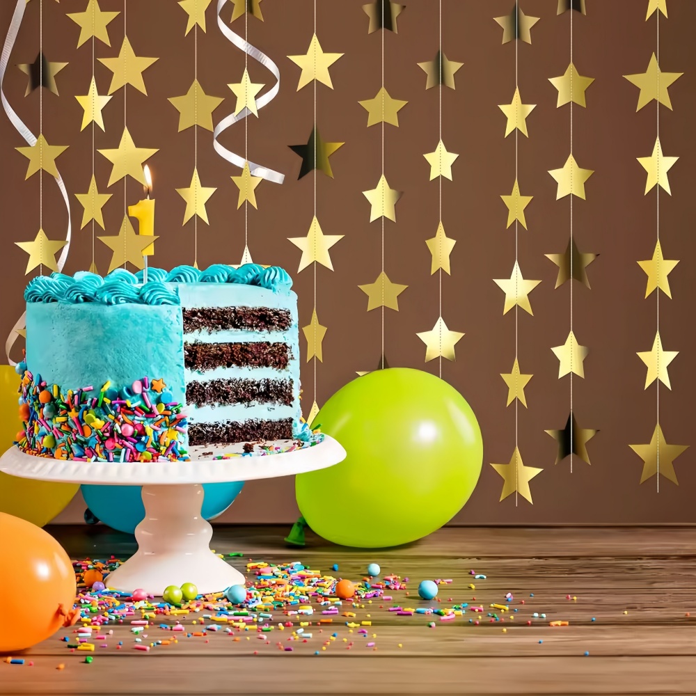 1 шт. 4 м/157,48 дюймов Золота – обзор и цена Party Banner Gold