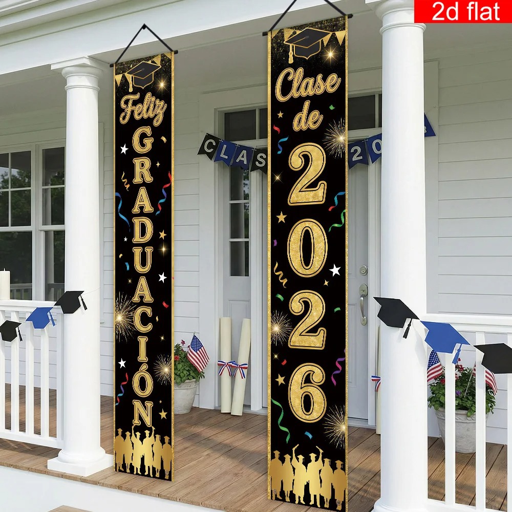 Баннер «Feliz Graduacion» для  – обзор и цена Party Banner Gold