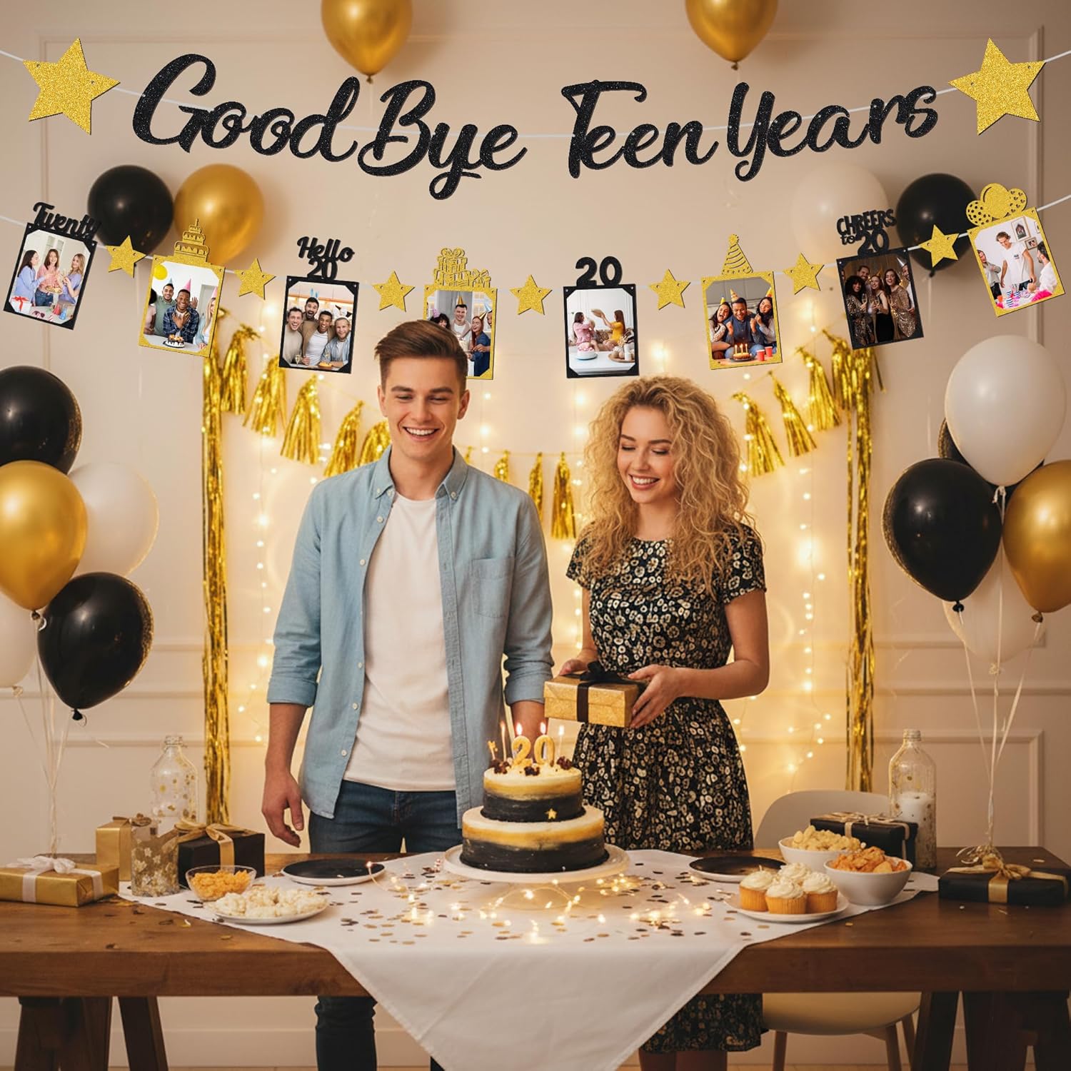 Баннер «Прощай, юность» с черн – обзор и цена Party Banner Gold